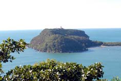 Scenic panoramic view of Palm Beach from West Head lookout on a private Travel ideology Sydney tour