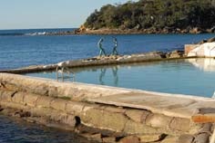 rock pool at Manly Beach